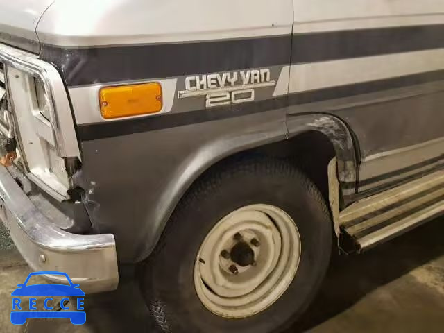 1988 CHEVROLET G20 SPORTV 1GBEG25K9J7129004 зображення 9