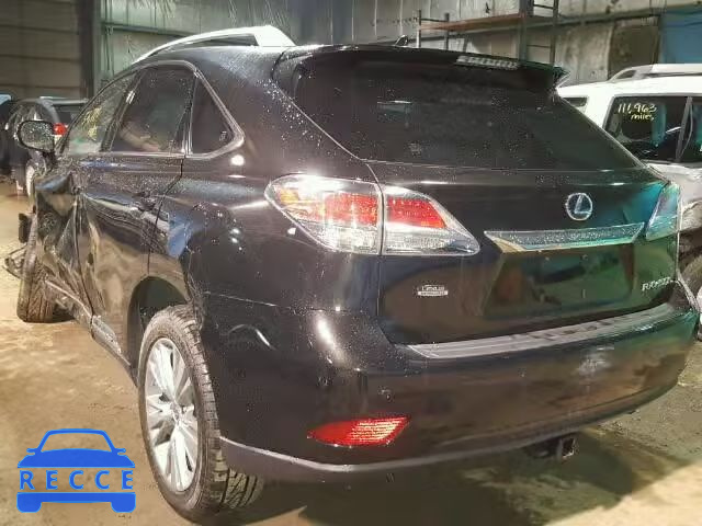 2013 LEXUS RX 450H JTJBC1BAXD2438592 image 2