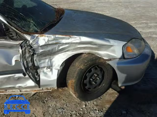 1999 HONDA CIVIC HX 1HGEJ7223XL047785 Bild 8