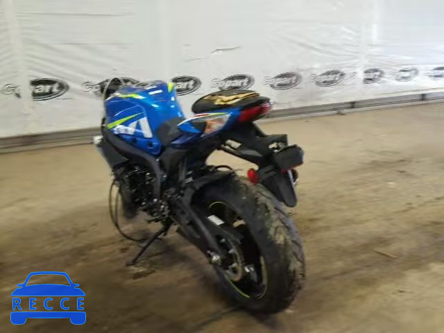 2016 SUZUKI GSX-R750 JS1GR7MAXG2101071 image 2