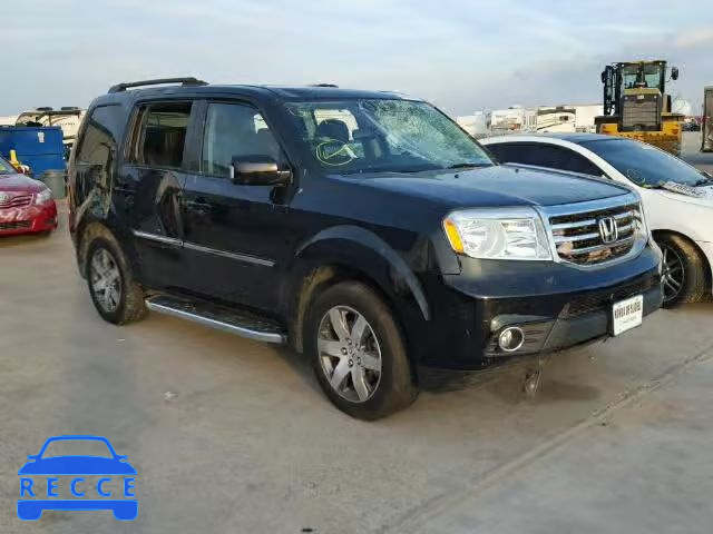 2014 HONDA PILOT TOUR 5FNYF3H91EB008221 image 0