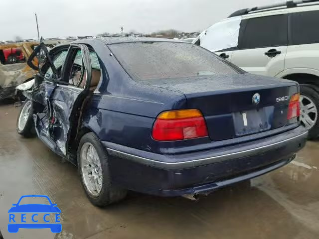 1997 BMW 540I WBADE5325VBV92159 Bild 2