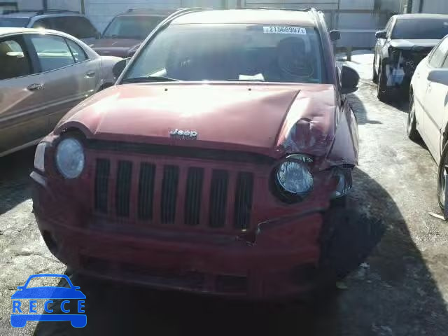 2009 JEEP COMPASS SP 1J4FF47B89D118207 image 8