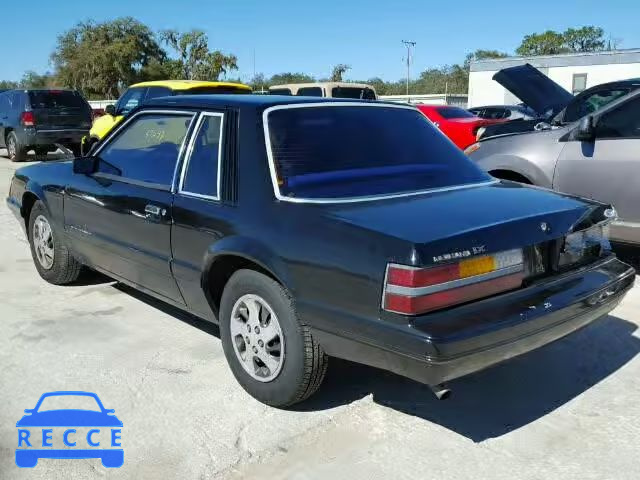 1986 FORD MUSTANG LX 1FABP2632GF190432 Bild 2