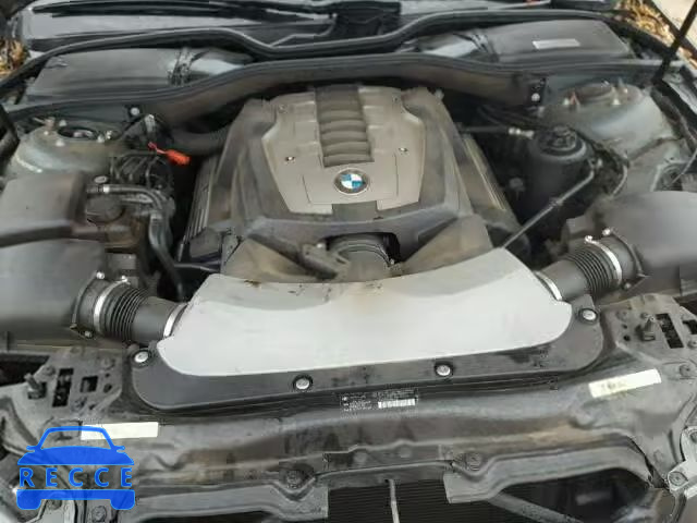 2007 BMW 750I WBAHL83567DT08774 image 6