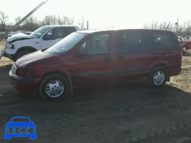 1999 CHEVROLET VENTURE 1GNDX03E4XD199679 зображення 8