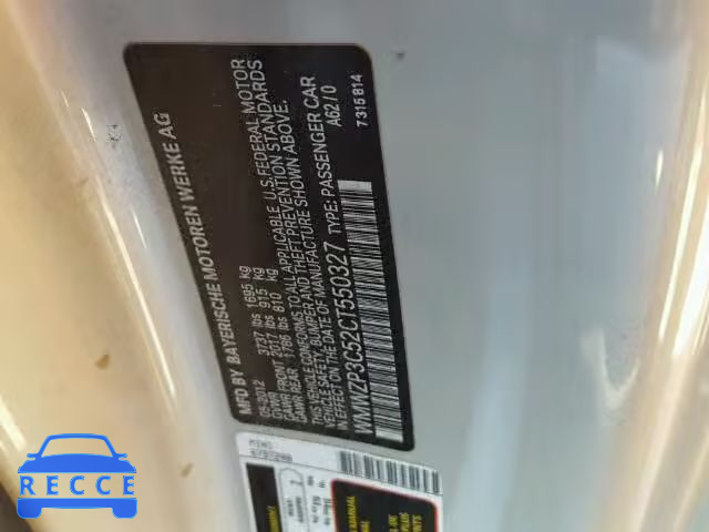2012 MINI COOPER S WMWZP3C52CT550327 image 9