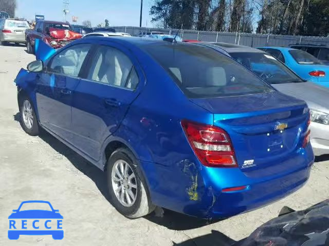 2017 CHEVROLET SONIC LT 1G1JD5SH7H4123011 зображення 2