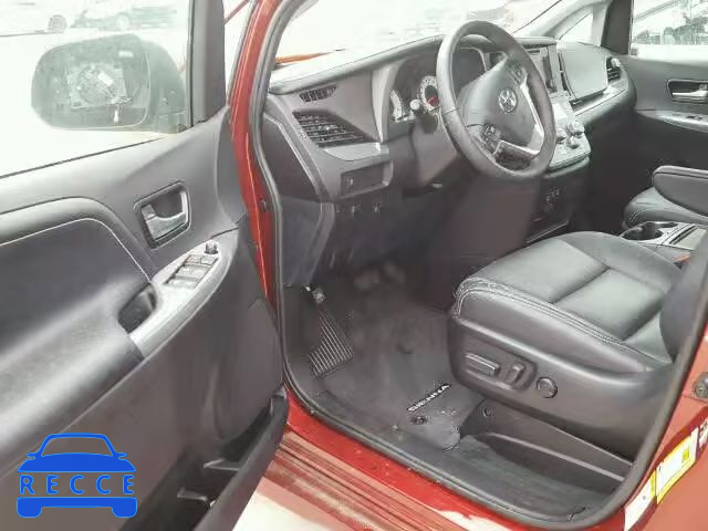 2017 TOYOTA SIENNA SE 5TDXZ3DC9HS770295 зображення 8