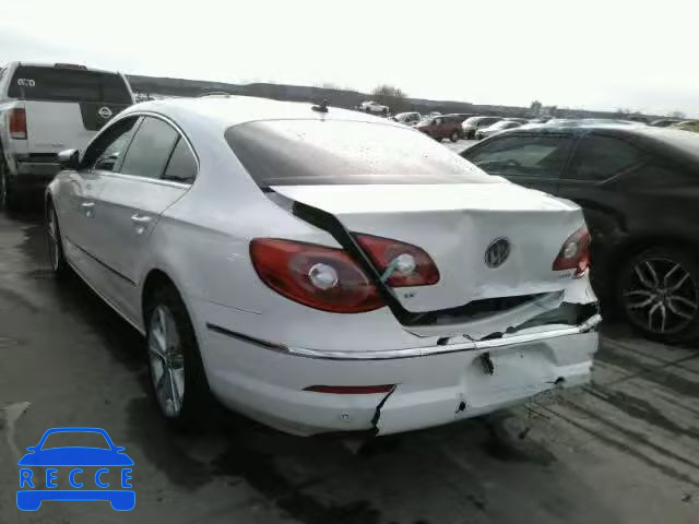 2010 VOLKSWAGEN CC LUXURY WVWHP7AN2AE542318 image 2