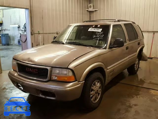 1998 GMC JIMMY 1GKDT13WXW2509187 image 1