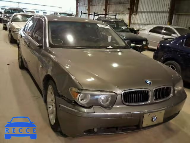 2003 BMW 745LI WBAGN63443DR09418 image 0