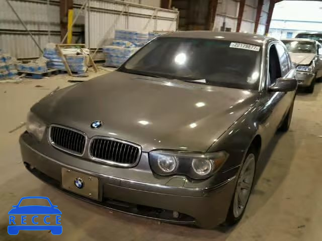 2003 BMW 745LI WBAGN63443DR09418 image 1