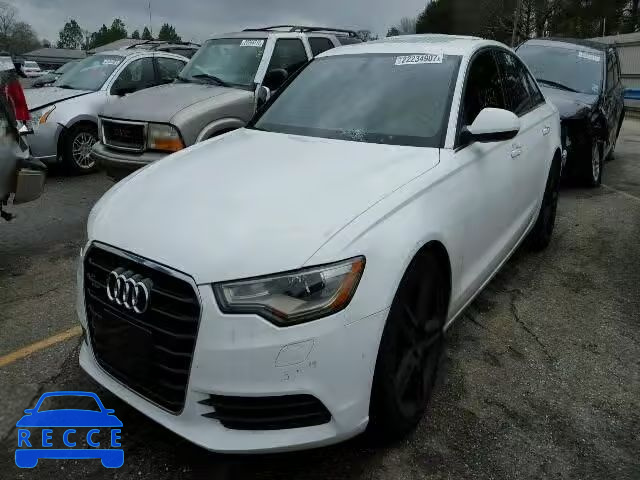 2014 AUDI A6 PREMIUM WAUGFAFC6EN052552 image 1