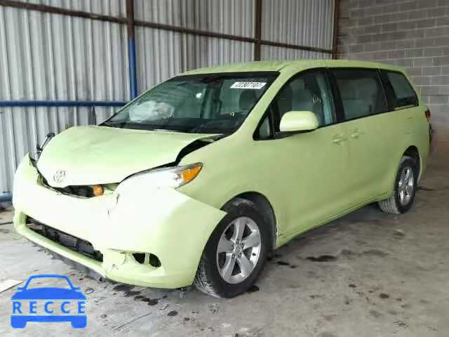 2013 TOYOTA SIENNA 5TDZK3DC7DS374583 image 1