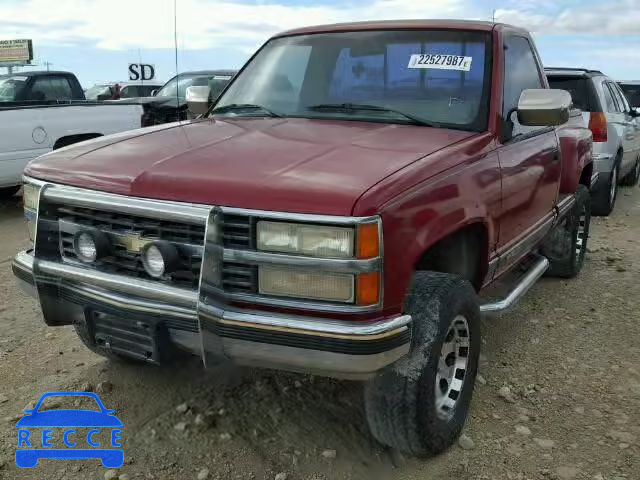 1991 CHEVROLET K1500 1GCDK14K2MZ209240 image 1