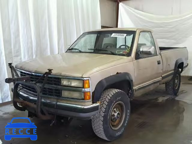 1992 CHEVROLET K2500 1GCGK24K2NE109733 зображення 1