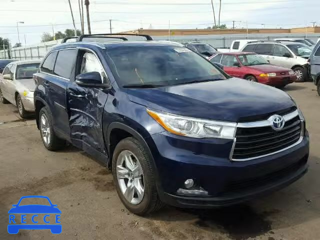 2016 TOYOTA HIGHLNDER 5TDDCRFH4GS019572 image 0