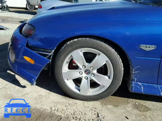 2005 PONTIAC GTO 6G2VX12U85L372108 зображення 8