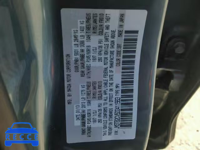 2013 MAZDA CX-9 TOURI JM3TB2CV5D0411563 image 9