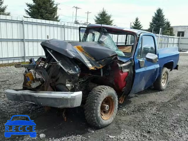 1987 CHEVROLET V10 1GCEV14Z9HF314874 image 1