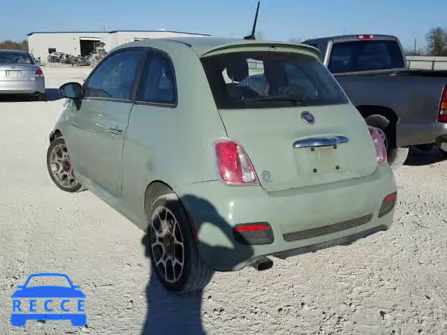 2013 FIAT 500 SPORT 3C3CFFBR6DT607897 image 2