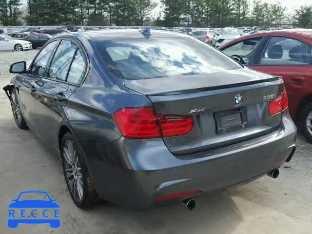 2013 BMW 335XI WBA3B9G54DNR90024 зображення 2