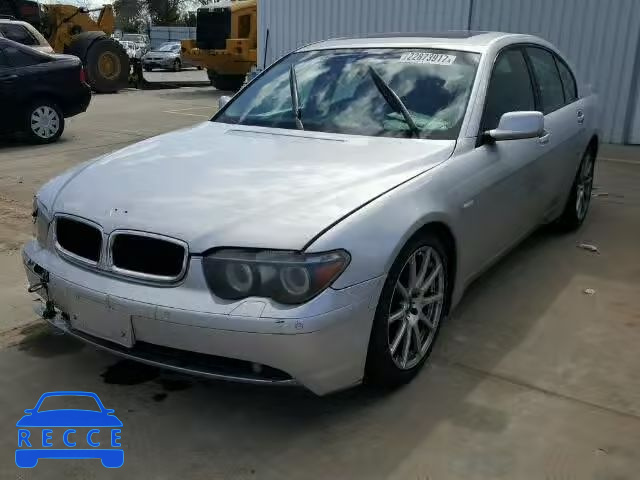 2005 BMW 745I WBAGL63595DP76043 image 1