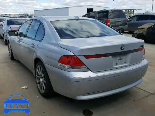 2005 BMW 745I WBAGL63595DP76043 image 2