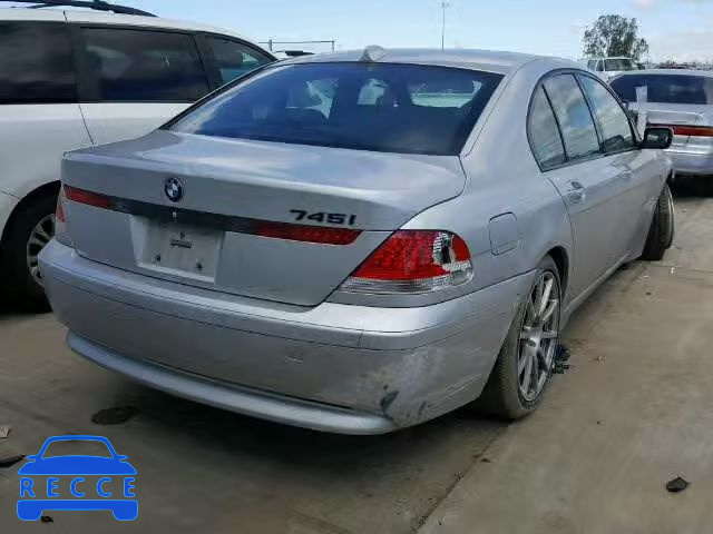 2005 BMW 745I WBAGL63595DP76043 image 3