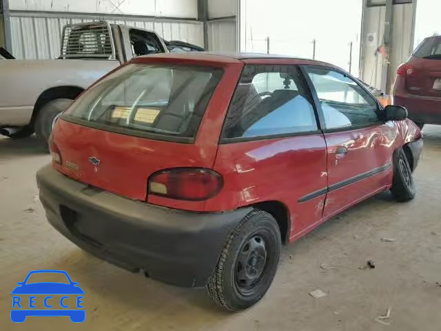 1999 CHEVROLET METRO 2C1MR226XX6714589 image 3