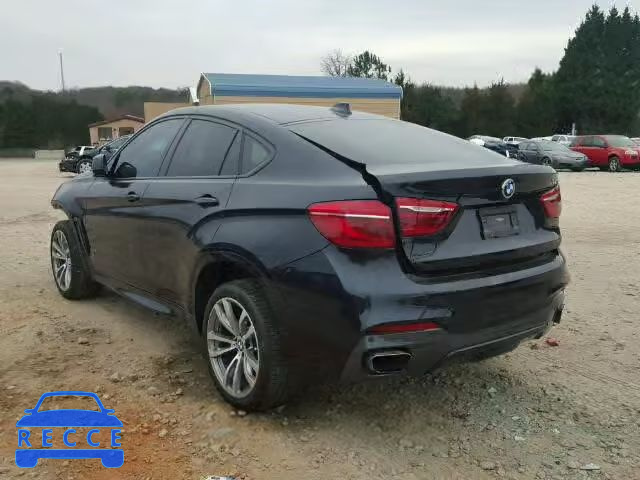 2016 BMW X6 XDRIVE3 5UXKU2C54G0N80880 image 2