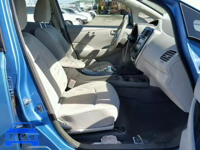 2011 NISSAN LEAF SV/SL JN1AZ0CP1BT006123 зображення 4