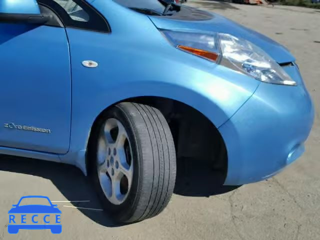 2011 NISSAN LEAF SV/SL JN1AZ0CP1BT006123 зображення 8