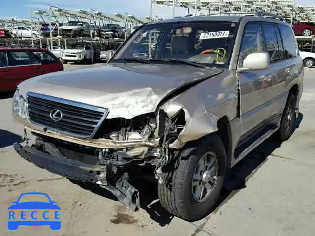 2000 LEXUS LX 470 JT6HT00W5Y0078551 image 1