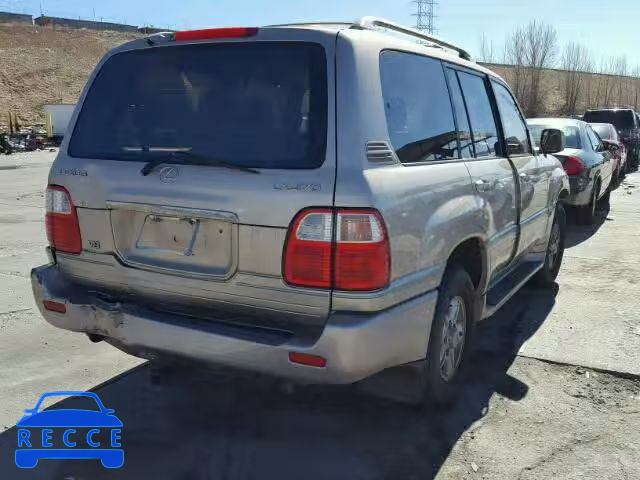 2000 LEXUS LX 470 JT6HT00W5Y0078551 image 3