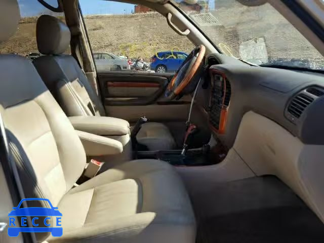 2000 LEXUS LX 470 JT6HT00W5Y0078551 image 4