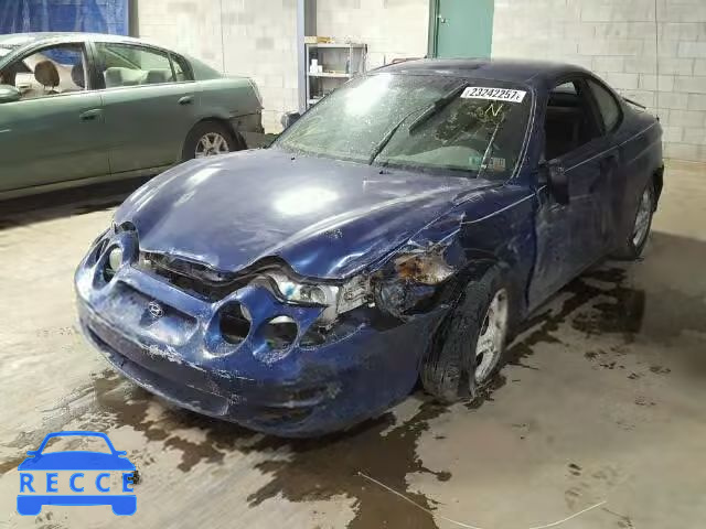 2001 HYUNDAI TIBURON KMHJG25F21U236874 image 1