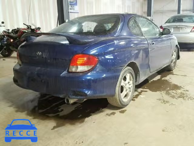 2001 HYUNDAI TIBURON KMHJG25F21U236874 image 3