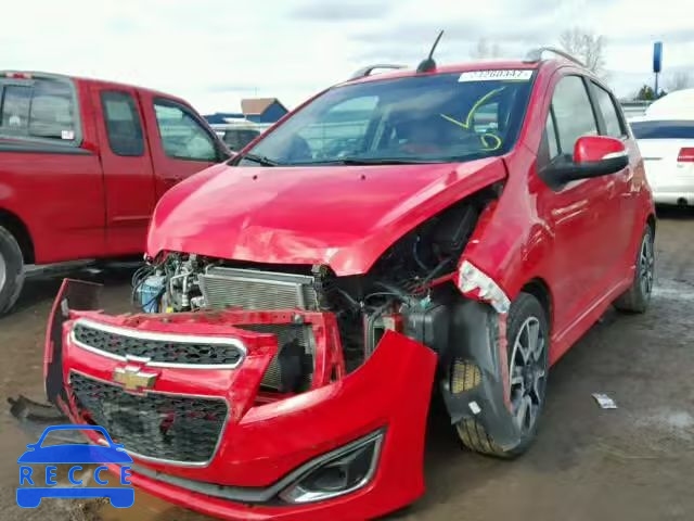 2015 CHEVROLET SPARK 2LT KL8CF6S93FC763995 image 1