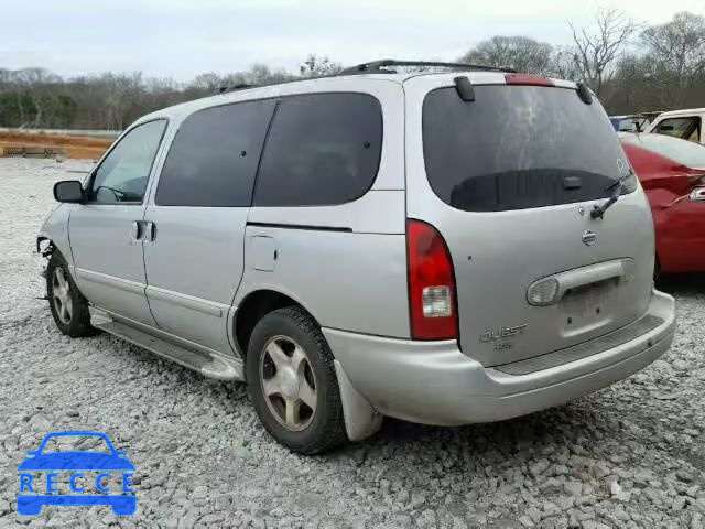 2002 NISSAN QUEST SE 4N2ZN16T12D810522 image 2