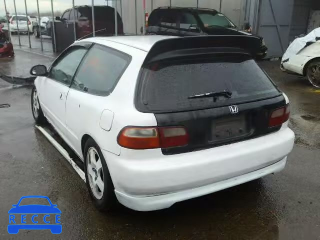 1992 HONDA CIVIC SI 2HGEH3381NH539894 зображення 2