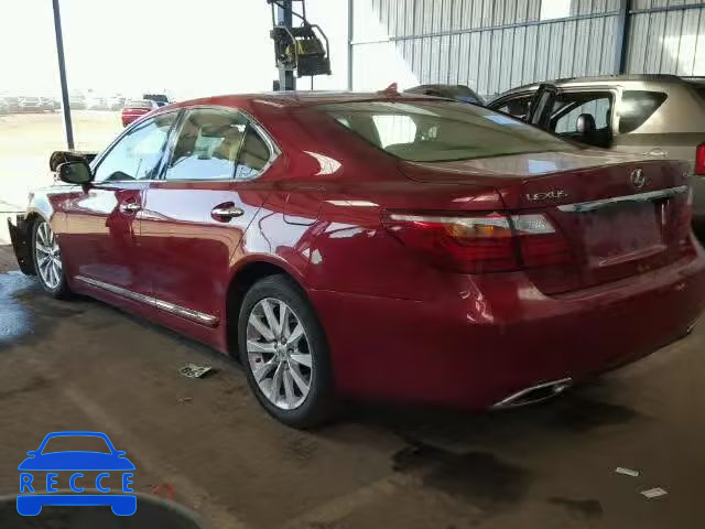 2010 LEXUS LS460 AWD JTHCL5EF6A5004930 зображення 2