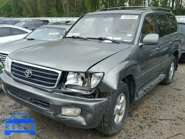 2001 TOYOTA LANDCRUISE JTEHT05J612005670 image 1