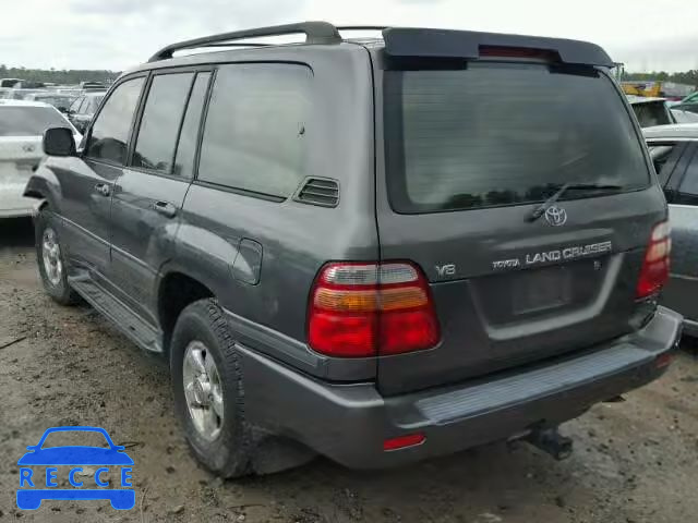 2001 TOYOTA LANDCRUISE JTEHT05J612005670 image 2