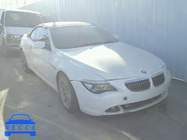 2008 BMW 650I WBAEB53548CX62193 image 0