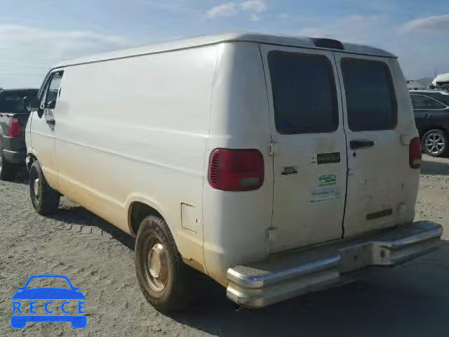 1996 DODGE RAM VAN B2 2B7HB21X6TK183427 зображення 2