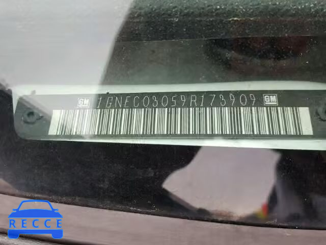 2009 CHEVROLET TAHOE C150 1GNEC03059R173909 image 9