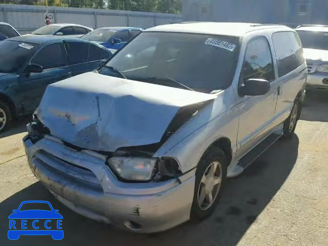 2001 NISSAN QUEST GXE 4N2ZN15T41D824592 зображення 1
