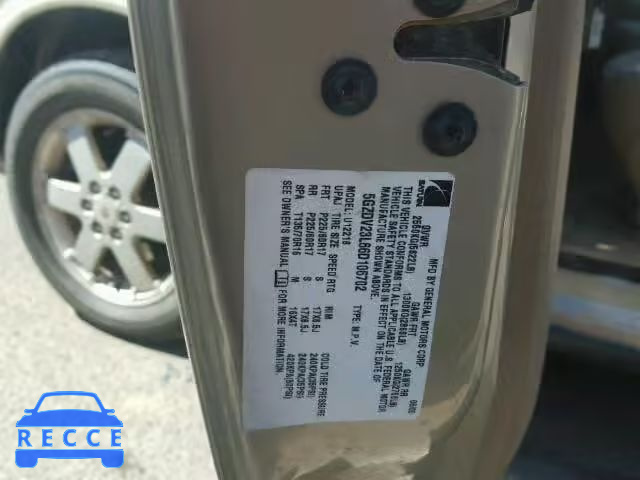 2006 SATURN RELAY 3 5GZDV23L66D106702 Bild 9